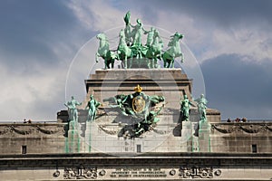 Triumphal arch Brussels.