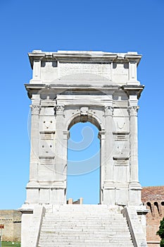 Triumphal arch of emperor Troyan in Ancona