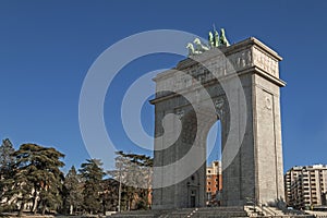 Triumphal arch of Madrid