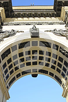 Triumphal arch in Moscow