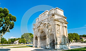 The Triumphal Arch of Orange, France