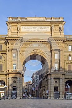 Triumphal Arch of the Piazza Della Repubblica, Florence