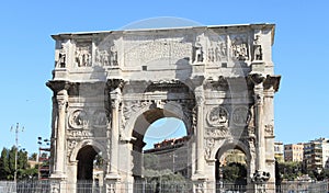 Triumphal arch in Rome