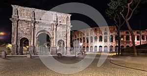 Triumphal arch. Rome. Italy