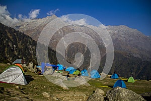 Triund top, Dharamshala, Himachal Pradesh