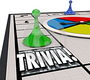 Trivia Board Game Fun Knowledge Challenge Playing Quiz Test