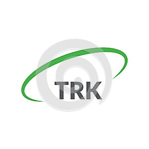 TRK letter logo design on white background. Creative modern TRK letter logo design. Vector design