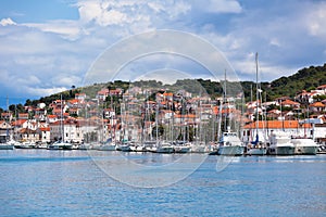 Trogir, Croatia Marina view