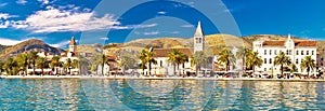 Trogir UNESCO world heritage site panoramic