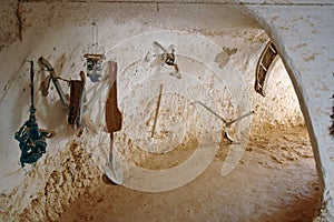 Troglodyte dwellings (Tunisia)