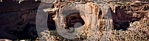 Troglodytic houses in the Caves of Navajo National Monument