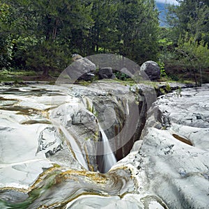 Trois Roches Waterfall photo