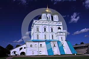 Troitsk Christian cathedral of the Pskov