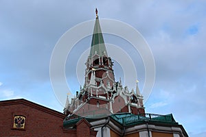 Troitskaya Tower of the Moscow Kremlin