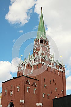 The Troitskaya Tower, The Moscow Kremlin, Russia