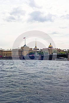 Troitskiy bridge - one of the bridges of St. Petersburg