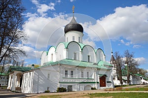 Troitsky cathedral in Aleksandrovskaya Sloboda, Alexandrov,Golden ring of Russia