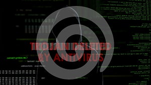 Trojan deleted by antivirus, unsuccessful attempt to infect computer, failure