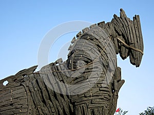 The Trojan Horse in Canakkale, Turkey