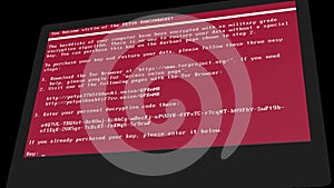 Trojan Ransom Petya-monitor Rotation