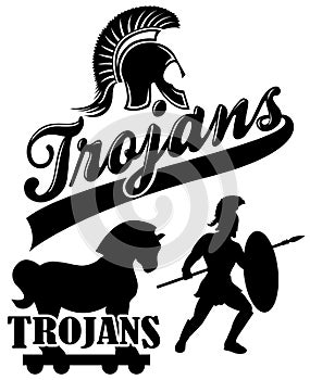 Trojan Team Mascot/eps