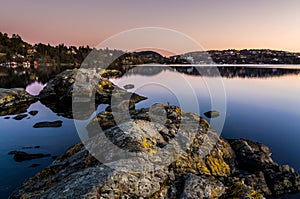 Troldhaugen sunset, Norway, Bergen