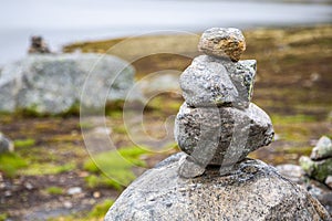 Troll house made from stones