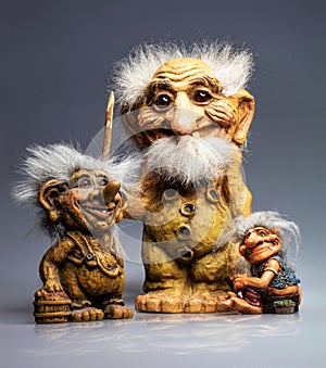 Troll traditional souvenir from Norway