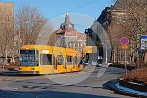 Trolley In Dresden, Germany