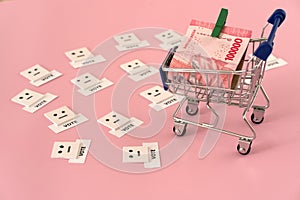 The concept of vote buying by contestant election in Indonesia photo