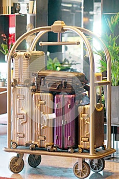 Hotel baggage cart