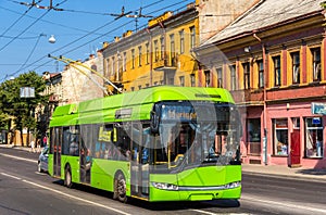 Trolleybus in Kaunas - Lithuania