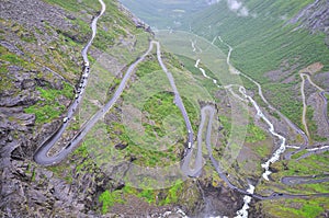 Trollstigen mountain road, Norway