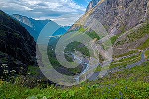 Trollstigen in Norway photo