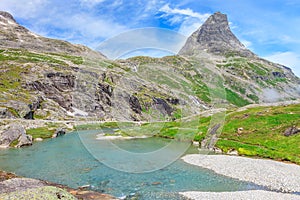 Trollstigen (Troll's road) road in Norway