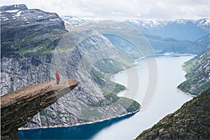 Trolltunga Rock in Norway