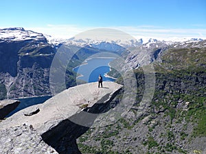 Trolltunga-Trolls tongue rock