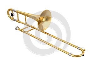 Trombone Isolated
