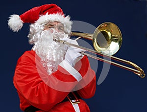 Trombone Santa