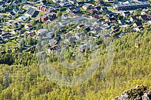 The Tromso Cable Car in Norway.