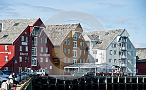 Tromso harbour, Norway