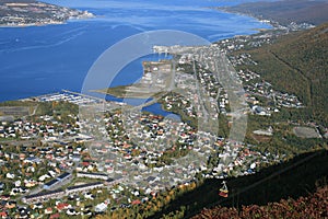 Tromso from the hill