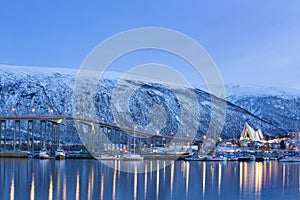 Tromso at Polar Night, Norway, Tromso At Winter Time,  Norway