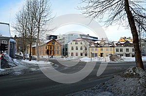 Tromsoe city sentrum