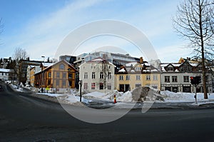 Tromsoe city sentrum