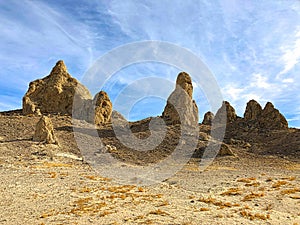 Trona pinacles, not far from Death Valley National Park photo