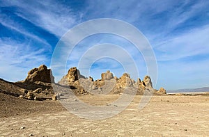 Trona pinacles, not far from Death Valley National Park photo