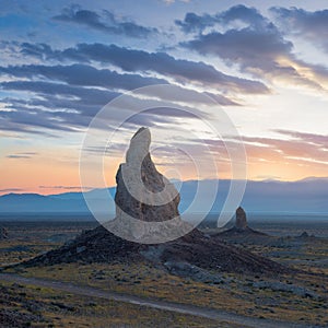 Trona Pinnacles are nearly 500 tufa spires hidden in California Desert National Conservation Area, not far from the Death Valley