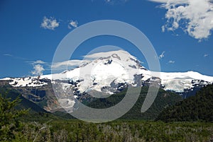 Tronador mountain in south Argentina