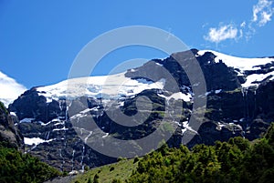 Tronador mountain in south Argentina photo